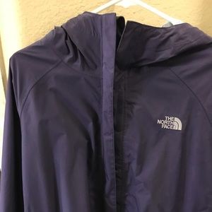 North face rain jacket size xl -